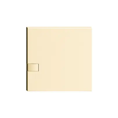 Touche 1/1 KNX/électron.s.LED EDIZIOdue commande simple vanille 