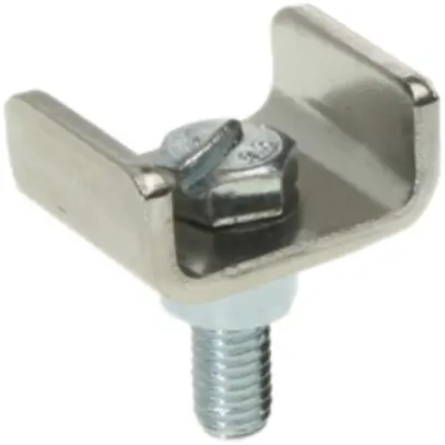 Erdleitungsklemme Woertz 2×16mm² verzinkt 