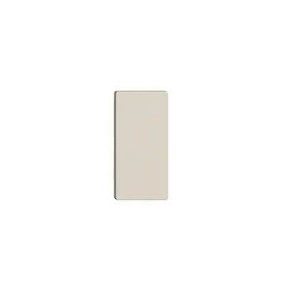Poussoir 1/2 ENC horiz. Edue Wiser sans symbole crema 