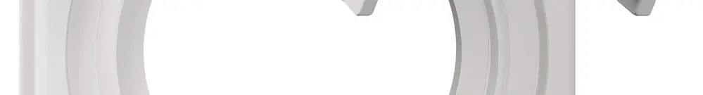 Coperchio con coperchio ribaltabile NEVO Ø53mm chiudibile IP21 bi (guarn.bi) 