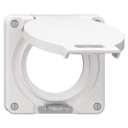 Couvercle avec clapet NEVO Ø53mm verrouillable IP21 bc (joint bc) 