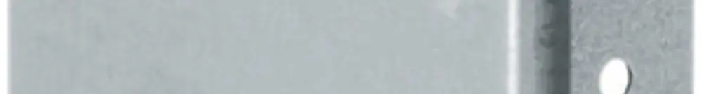 Piastra terminale tehalit BRS 85210B zinc. 