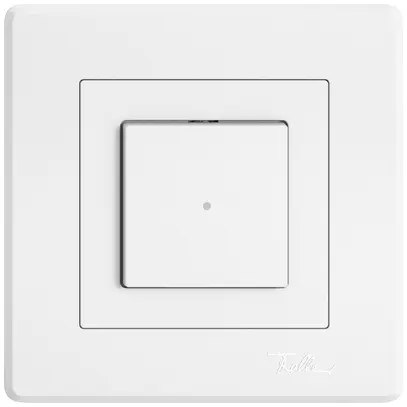 Kit di montaggio INC EDIZIO.liv SNAPFIX® interr.e cont.c.1 tasto lente front.bi 