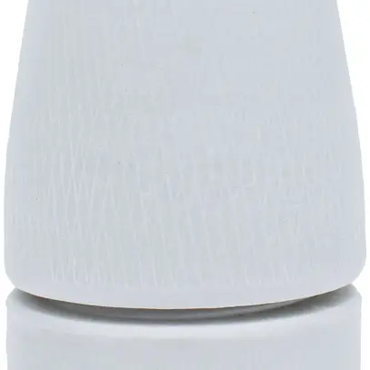 Portalampada porcellana Roesch E27 Ø47×58mm, M10×1, bianco, morsetto messa terra 