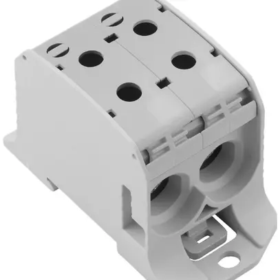 Blocco di distribuzione Weidmüller WPD 231 2×95/2×95mm² 155A 1000V TS35 grigio 