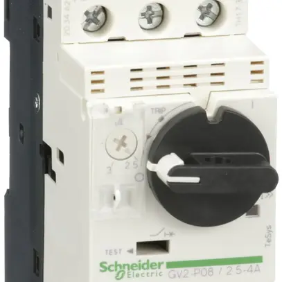 Disgiuntore per motore Schneider GV2P08 2.5…4A TeSys 50kA 