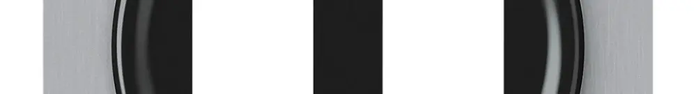 Kit di montaggio INC origin diritto 2×HMS 77×77mm nero 