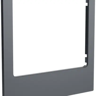 Cornice design audio Hager elcom.touch/elcom.fon quadrato antracite 