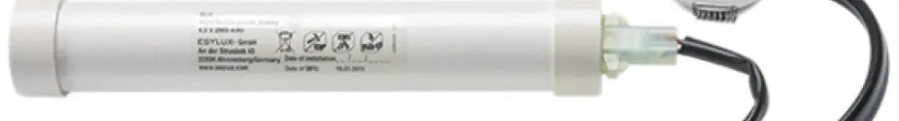 Luminaire de secours ESYLUX ELH EL LED 3h SC RM OFFICE, blanc 