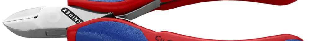 Pince coupante pour électronicien KNIPEX tête arrondie 115mm 