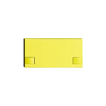 Tasto 1/2 KNX/elettronic.s.LED EDIZIOdue comando doppio lemon 