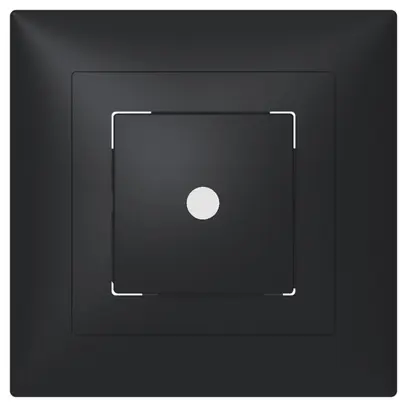 Contact à poussoir lum.ENC SIDUS B C/1L anthracite 