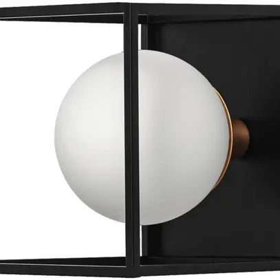 Decken-/Wandleuchte LEDVANCE DECOR SQUARE G9 1×28W IP44 150×150mm schwarz 