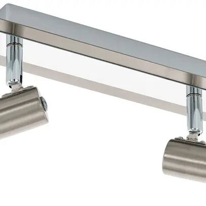 Plafoniera Eglo ROTTELO GU10 2×0…3W IP20 280×70mm nichel 