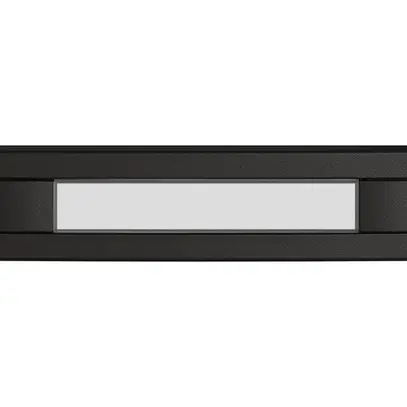 Poussoir 1/8 EDIZIO.liv SNAPFIX® p.KNX&UNI s.LED a.étiquette comm.2touch.no 