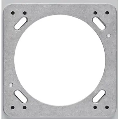 Placca di montaggio INC robusto 3×1 grigio 