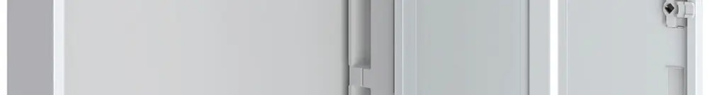 Armadio murale SE Prisma XS 550×1100×210mm IP43 SKII c.porte 2 parte 7 file 