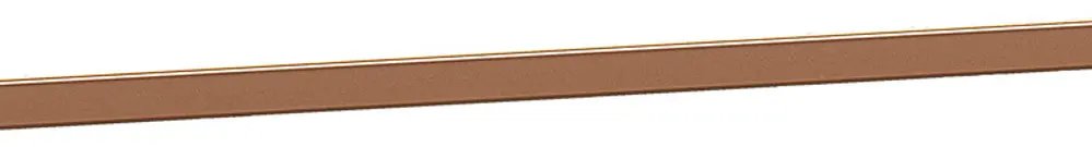 Barra collettrice Hager uniway, rame nudo, 5×2mm, lunghezza 2m 