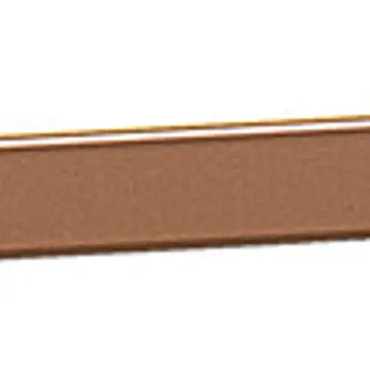 Barra collettrice Hager uniway, rame nudo, 5×2mm, lunghezza 2m 