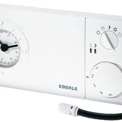 Termostato a orologio AP Eberle easy 3 ft, giornaliero, 230V 1C, bianco 