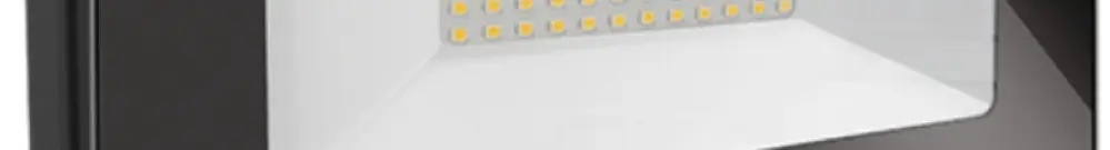 Proiettore LED ESYLUX AFL BASIC, 50W 4000K 5000lm 240×60×230mm IP65, nero 