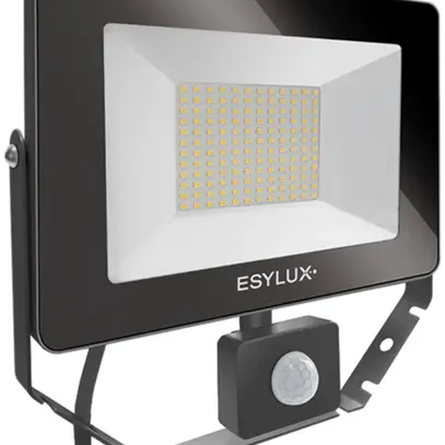 Proiettore LED ESYLUX AFL BASIC, 50W 4000K 5000lm 240×60×230mm IP65, nero 