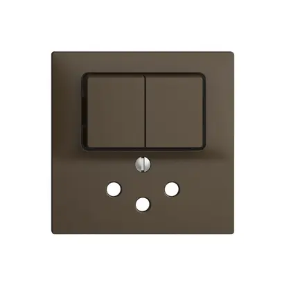 Frontset EDIZIOdue coffee 60×60mm T12 