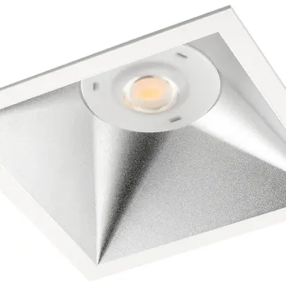 Downlight LED SG Rax Soft Square 19W 2370lm 830 IP44 62° DALI 216×216mm bianco 