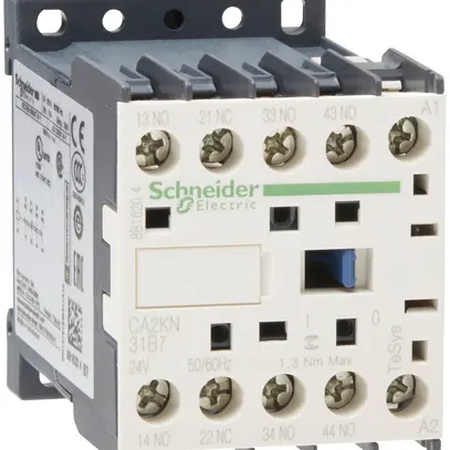 Contacteur auxiliaire Schneider Electric CA2 24VAC 3F+1O 