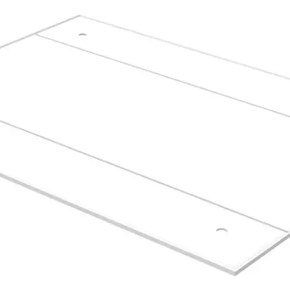 Coperchio da avvitare per Multibox 226×306×3mm bianco 
