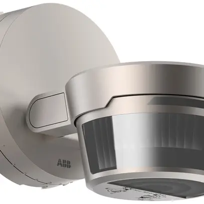 Rilevatore di movimento AP ABB Busch-Watchdog PRO BT 220° IP55 acciaio affinato 