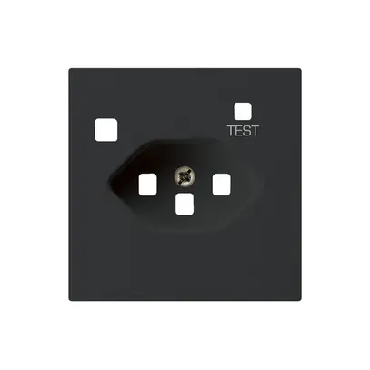 Plaque frontale kallysto pour T23 FI noir 
