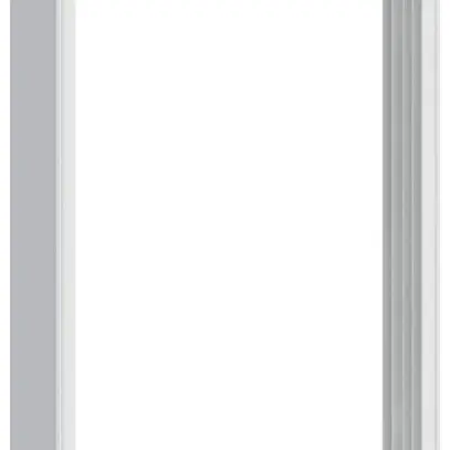 Cornice di montaggio AP ABB AP648, per distributore UK600 4-file, bianco 