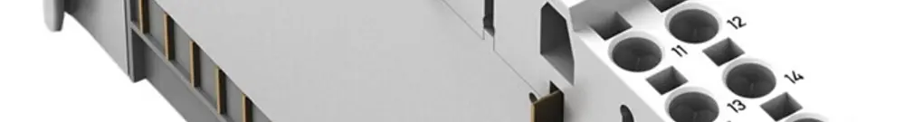 Module d'entrée numérique AMD WAGO 16-canal, 24VDC, 3ms, gris clair 