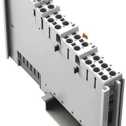 Module d'entrée numérique AMD WAGO 16-canal, 24VDC, 3ms, gris clair 