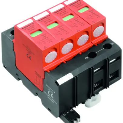 Parasurtension Weidmüller VPU II 4 R LCF 280V/40KA 