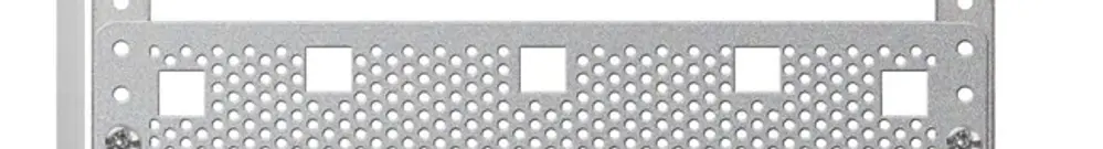 Panello Media ABB, p.distributore vuoto, 1 parte, 3 file altezza 00 