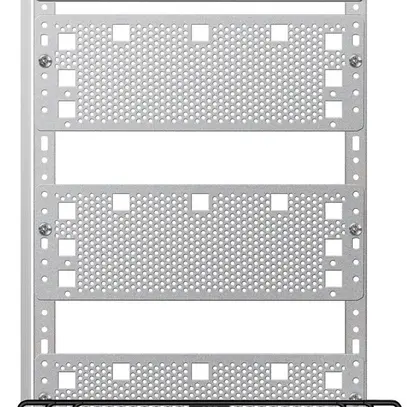 Panello Media ABB, p.distributore vuoto, 1 parte, 3 file altezza 00 