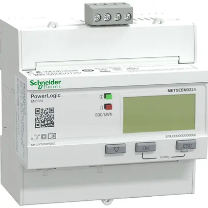 Contatore d'energia AMD PowerLogic 3LN 63A elettrico Modbus 5UM D0 
