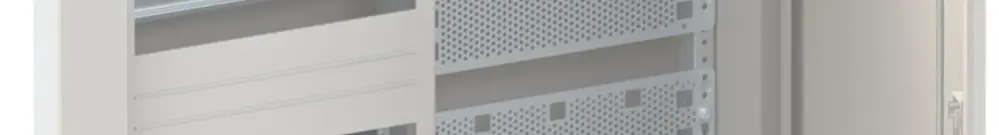 Distributeur ENC ABB ComfortLine 4 rangées 48UM a.porte ventilée 615×714×125mm 