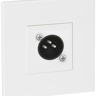 Prise XLR ENC ATO blanc 3L mâle grd.I 
