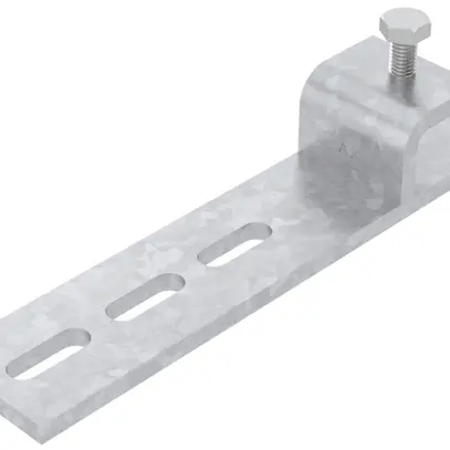 Befestigungsklemmstück Bettermann 20×187mm tauchfeuerverzinkt 