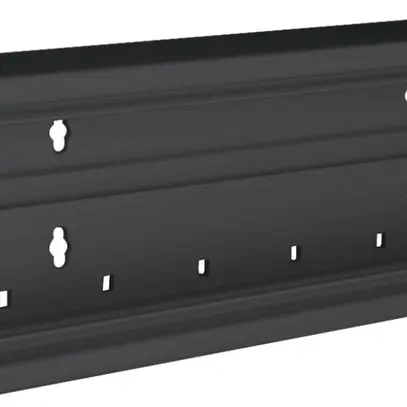 Canale parapetto Hager BR 65×100mm coperchio 80mm nero 