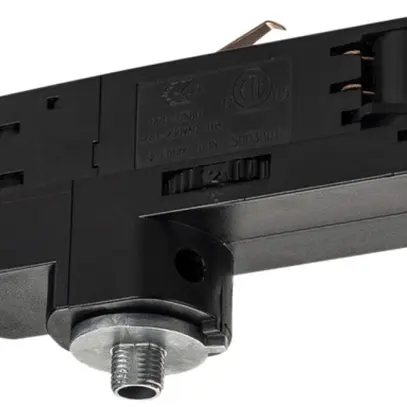 Adattatore di lampada SLV per binario conduttore S-TRACK DALI 3f nero 