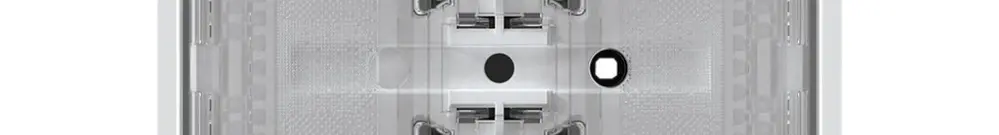 Pulsante KNX KAL p.2×tasti 4×punti azionamento LED bianco 