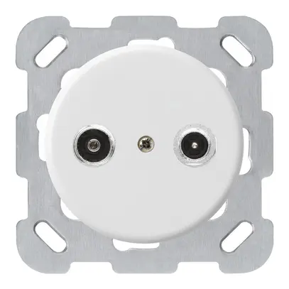 Presa d'antenna INC basico TV-R mont.B 4dB 2GHz bianco 