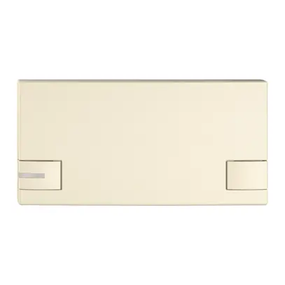 Pulsante 1/2 EDIZIO.liv KNX e UNI con SNAPFIX® con LED comando a 2 tasti cr 