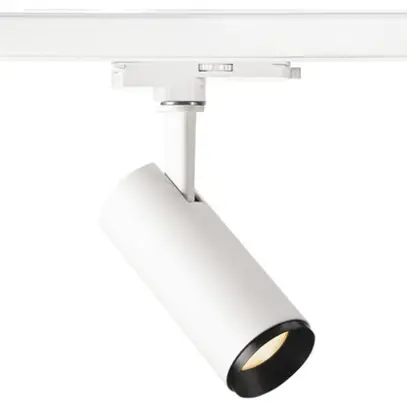 Spot LED SLV 3~ NUMINOS S DALI 11W 985lm 2700K 36° Ø65×162mm blanc 
