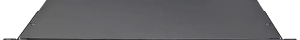 Spleissbox 19" Dätwyler OV-CH 12×LSH/APC grün OS2 versetzt 1HE schwarz 