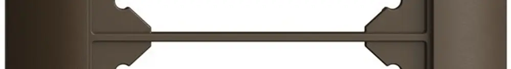 Telaio di copertura EDIZIOdue 1×2 coffee 